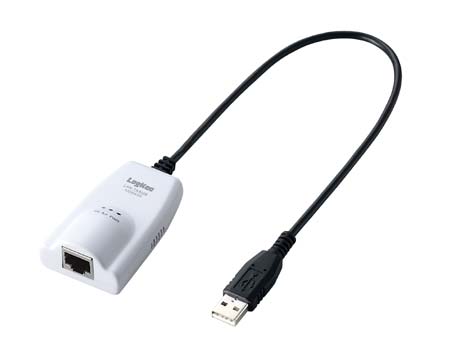 Logitec предлагает USB-сетевухи
